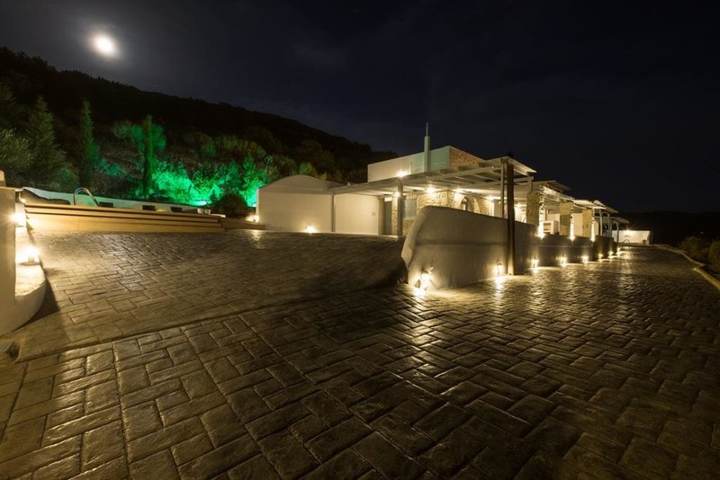 Paros Villas Nereids in Parikia, Santorini Lounge/Empfang