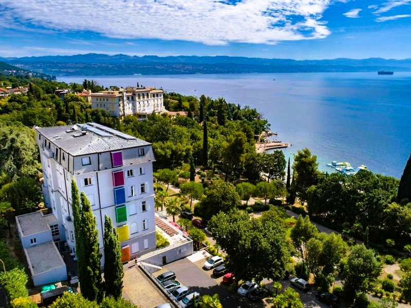 Hostel Link in Lovran, Rijeka (Kroatien) Landschaft
