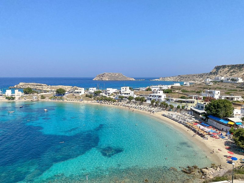 La Scala Luxury Villas in Lefkos, Karpathos Landschaft