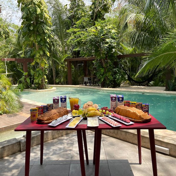 Aldea Coba An Escape Resort in Cobá, Cancun Terrasse