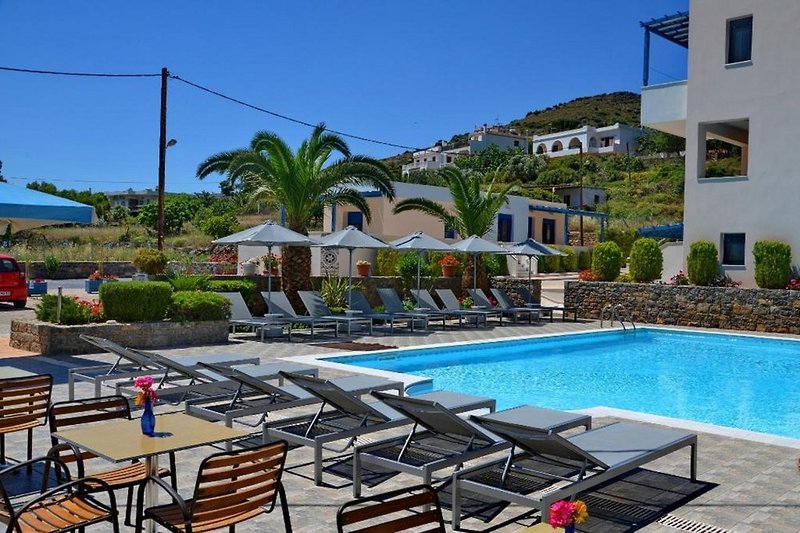 Emporios Bay Hotel in Ormos Emporios, Mytilene (Lesbos) Pool