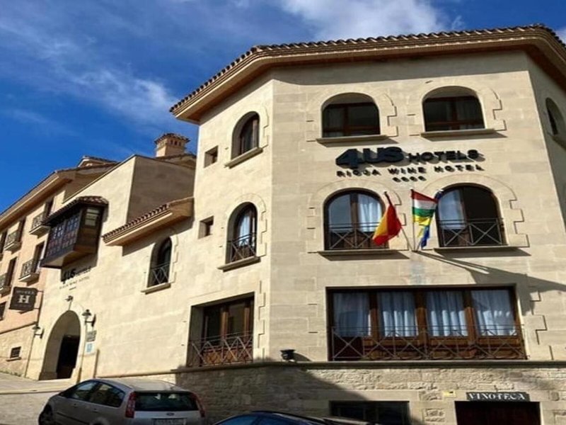 4US Rioja Wine Hotel in Cenicero, Bilbao Außenaufnahme