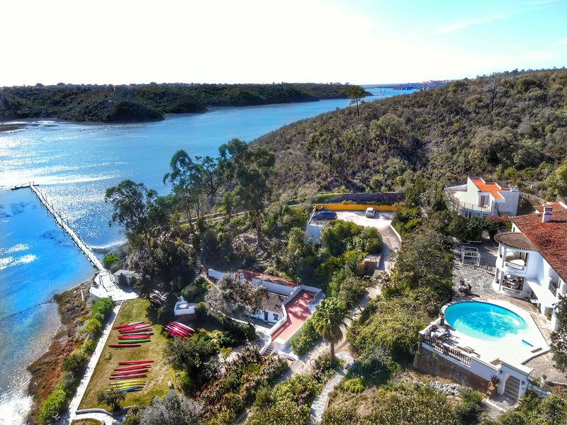 Moinho da Asneira in Vila Nova de Milfontes, Faro Landschaft