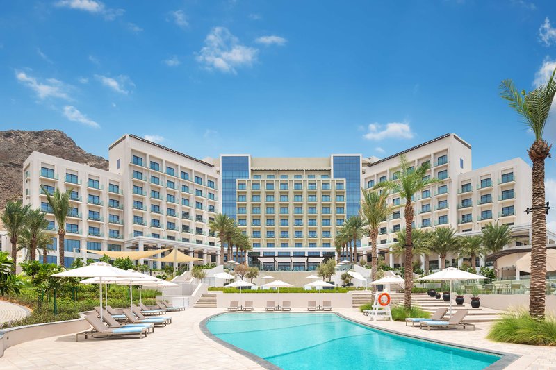 Address Beach Resort Fujairah in Al Aqah, Dubai Außenaufnahme