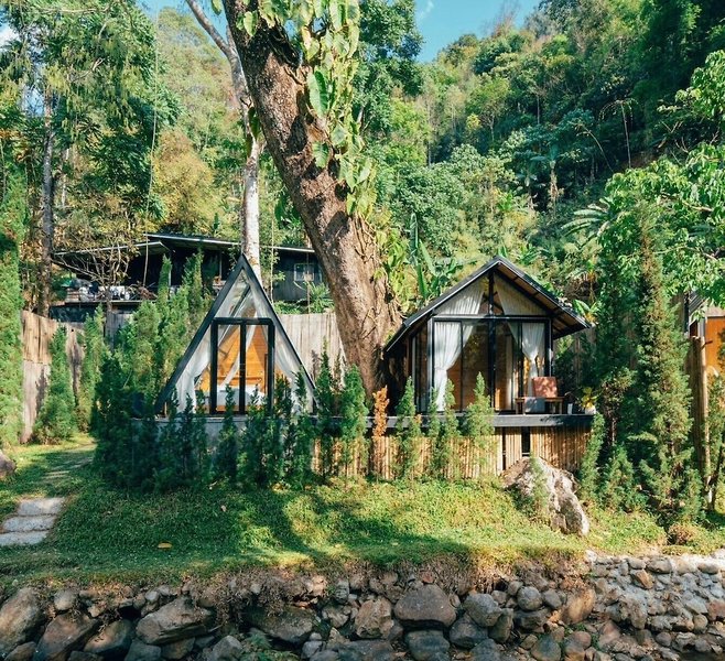 Morning Star Glamping in Chiang Mai, Chiang Mai Garten