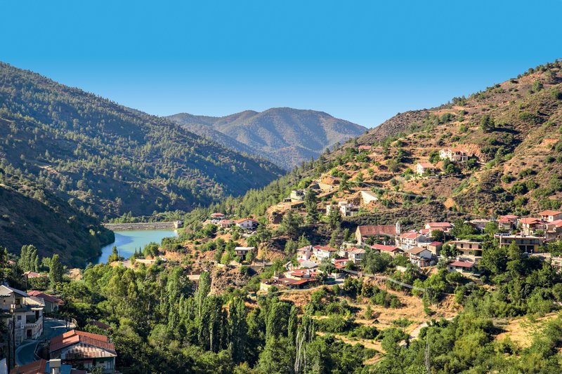 Casale Panayiotis in Kalopanayiotis, Larnaca (S�den) Landschaft