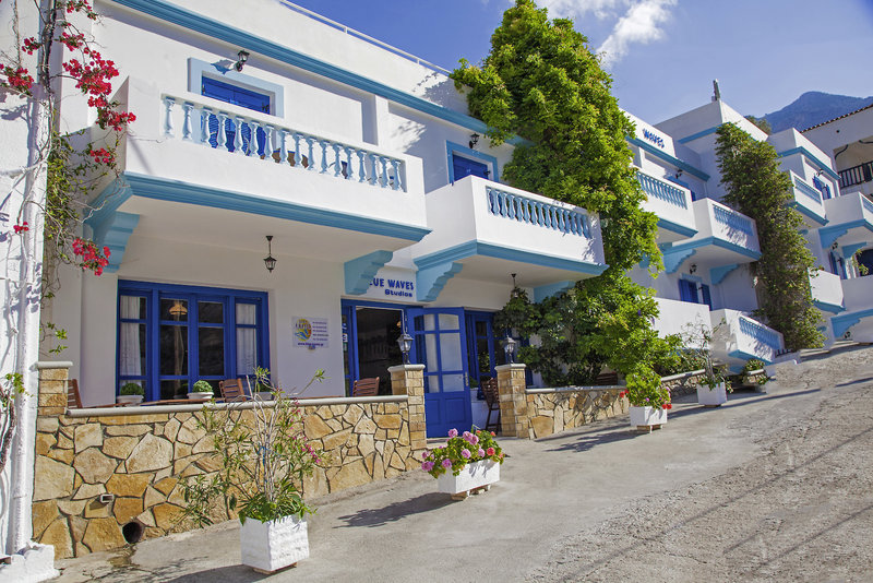Studios Blue Waves in Kyra Panagia, Karpathos Außenaufnahme