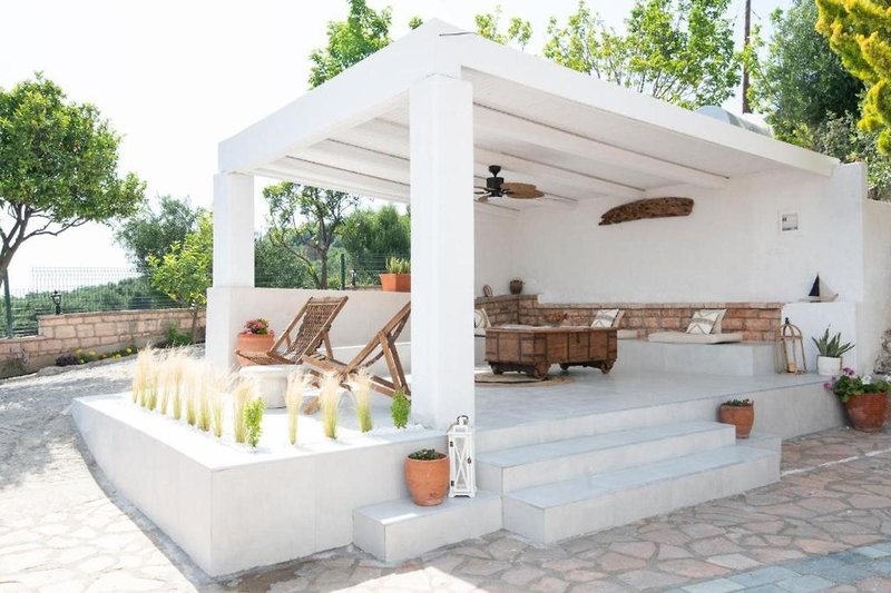 The Well Lichnos in Lychnos, Preveza (Epiros/Lefkas) Terrasse