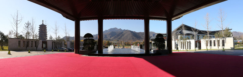 Yanqi Hotel managed by Kempinski in Peking, Peking-Beijing (China) Außenaufnahme