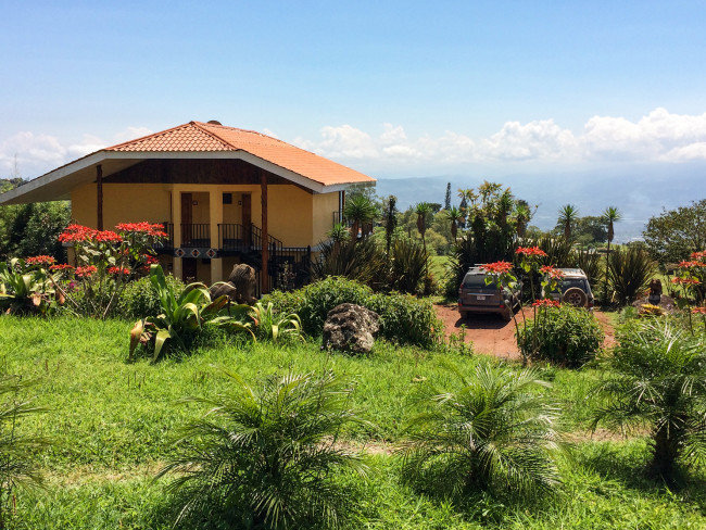 Guayabo Lodge in Turrialba, San Jose (Costa Rica) Garten