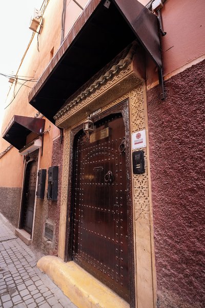 Riad Saba in Marrakesch, Marrakesch (Marokko) Außenaufnahme