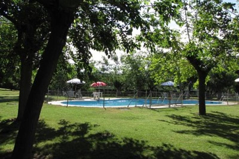 Hotel Los Olivos in Getafe, Madrid Garten