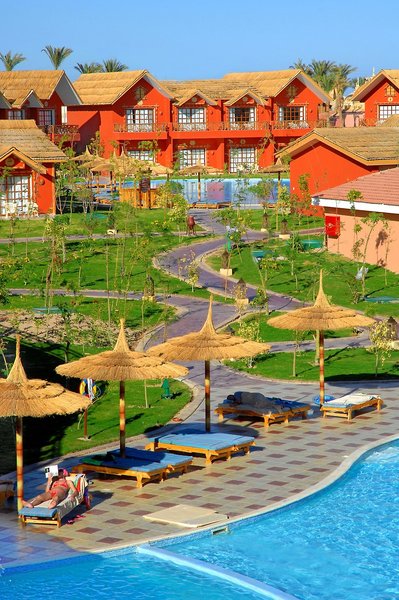 Pickalbatros Jungle Aqua Park in Hurghada, Hurghada Außenaufnahme