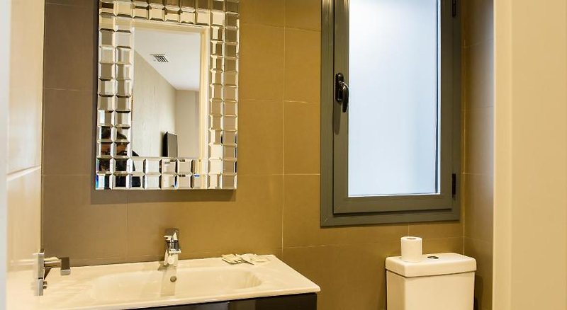 Apartamentos Museum in Málaga, Malaga Badezimmer