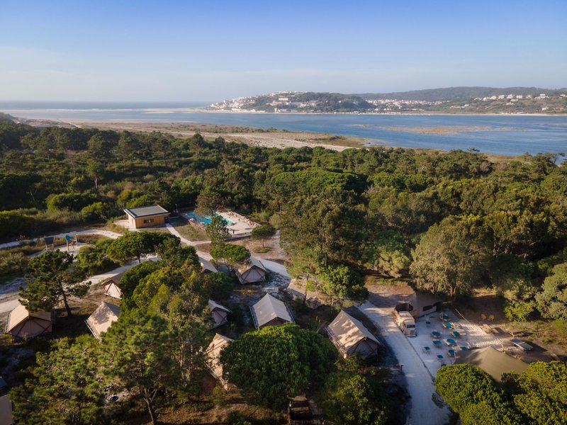 Village Huttopia Lagoa de Óbidos in Obidos, Lissabon Landschaft