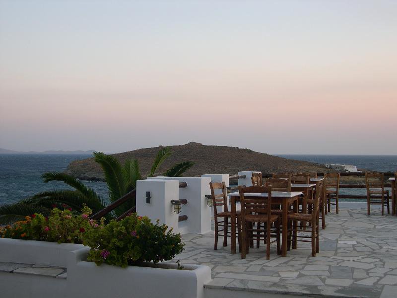 Porto Raphael in Agios Ioannis, Mykonos Terasse