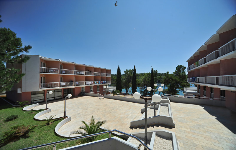 Centinera Mobilehomes in Banjole, Pula (Kroatien) Terasse