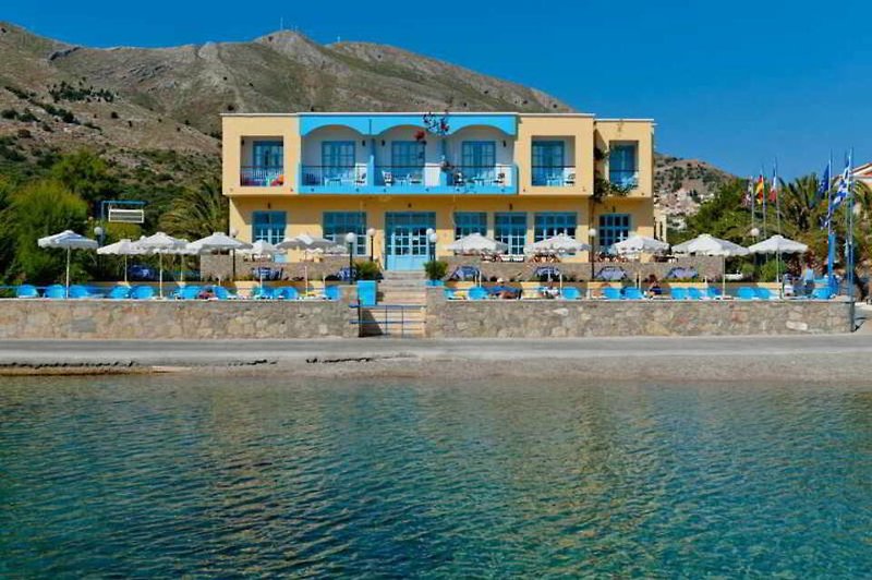 Pedi Beach Hotel in Pedi, Rhodos Außenaufnahme