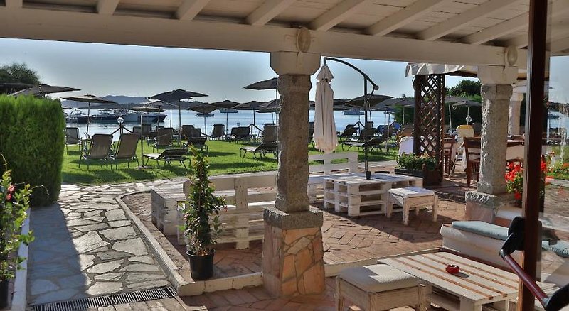 Hotel San Paolo in Loiri Porto San Paolo, Olbia,Sardinien Terrasse