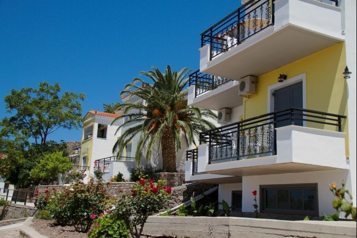 Panorama Resort Hotel in Petra, Mytilene (Lesbos) Außenaufnahme