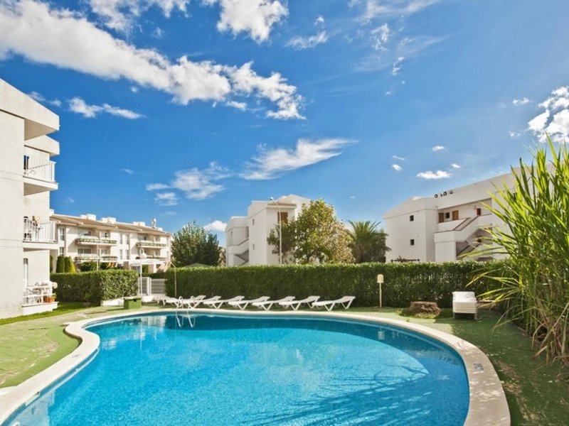 Apartamentos Llevant in Port de Pollença, Mallorca Außenaufnahme