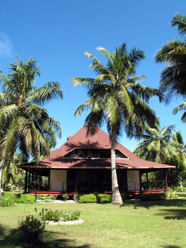 New Emerald Cove in Insel Praslin, Mahe, Seychellen Garten