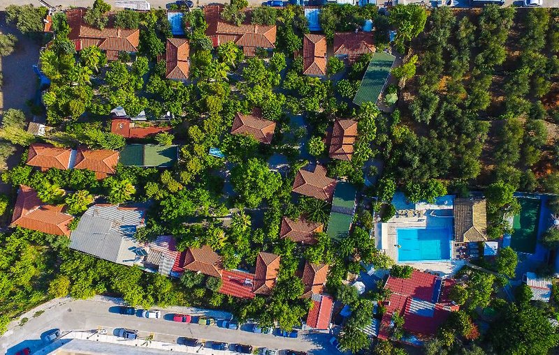 Green Village in Xylokastro, Athen Außenaufnahme