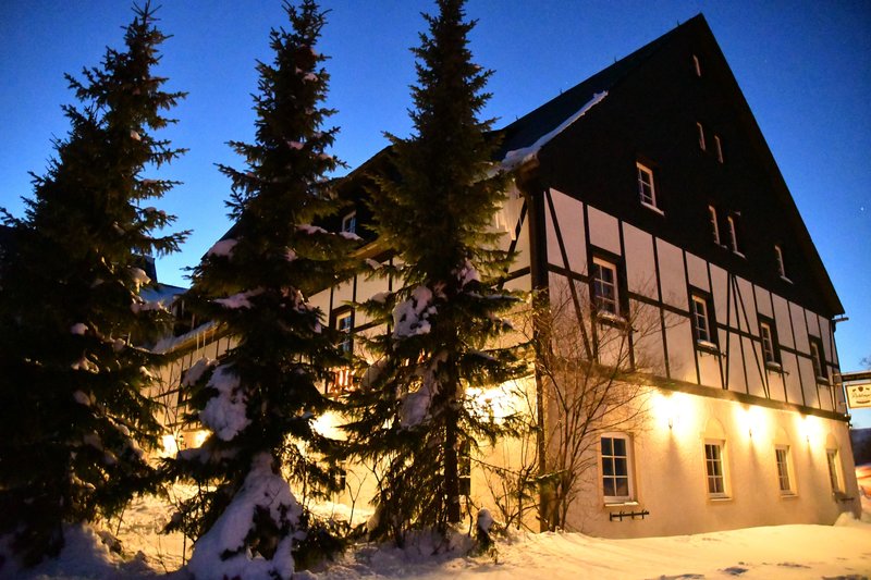 Landhotel Altes Zollhaus in Hermsdorf /Erzgebirge, Dresden (DE) Außenaufnahme