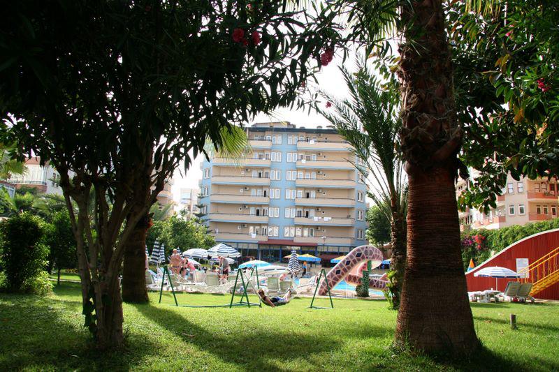 Elysee Garden Apart Hotel in Alanya, Antalya Außenaufnahme