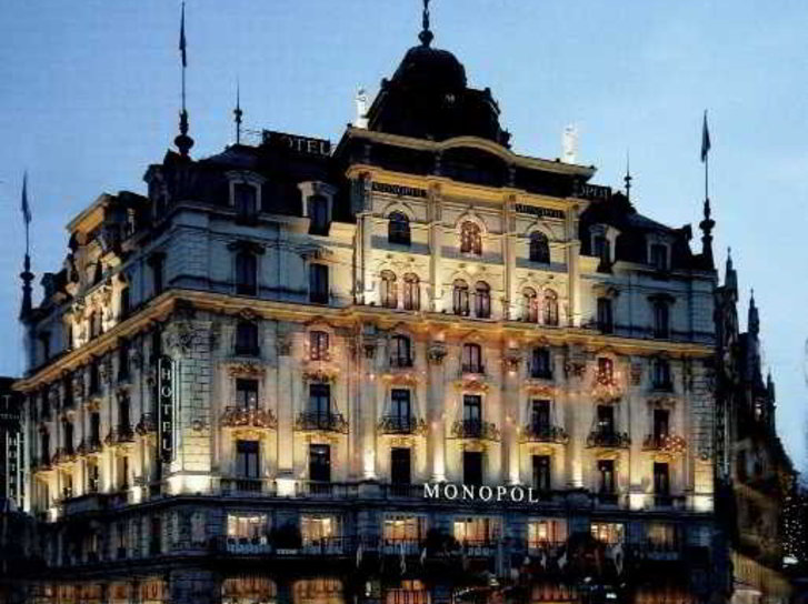 Hotel Monopol Luzern in Luzern, Z�rich (CH) Außenaufnahme