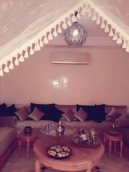Riad Abjaou in Marrakesch, Marrakesch (Marokko) Lounge/Empfang
