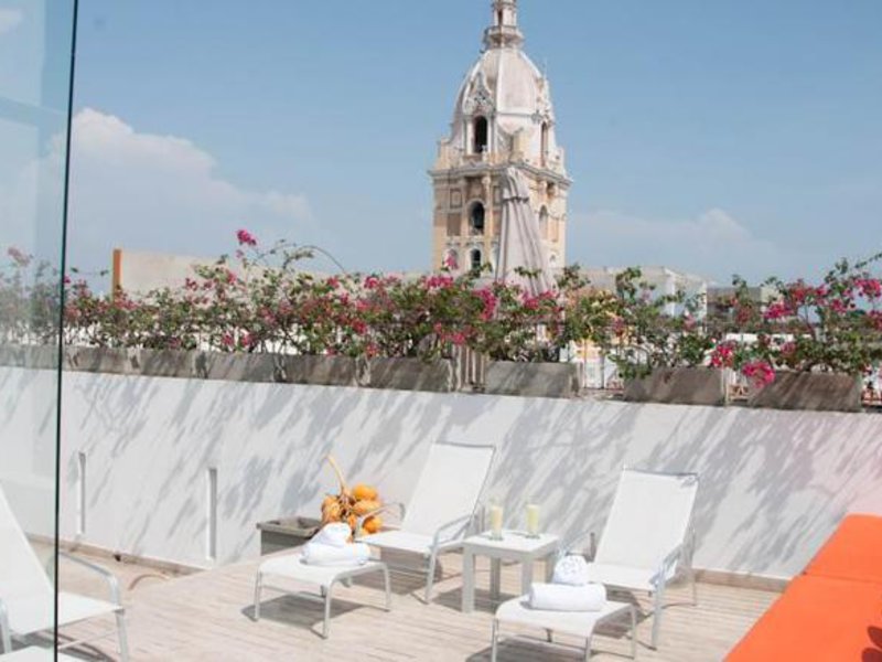 El Delirio in Cartagena, Cartagena Terasse