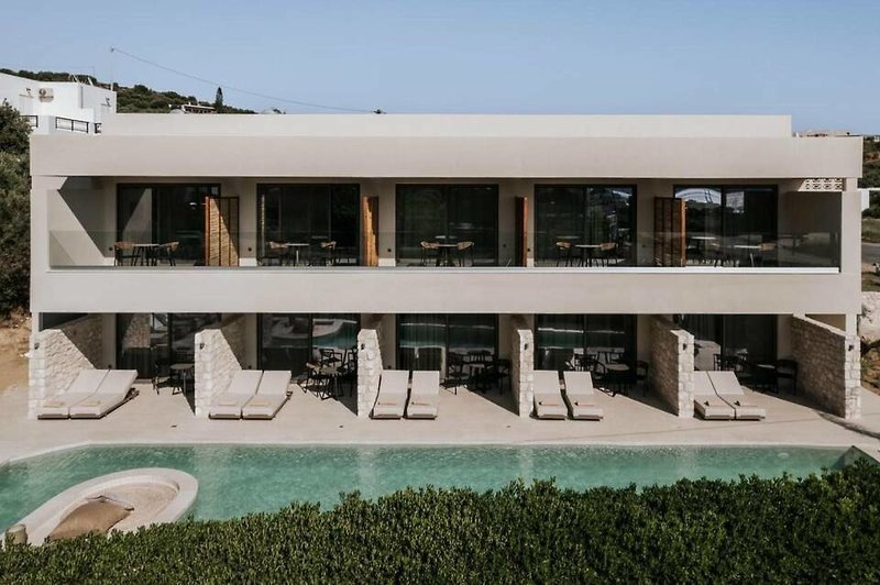 Amente Mindful Stay in Agios Vasileios, Chania (Kreta) Terrasse