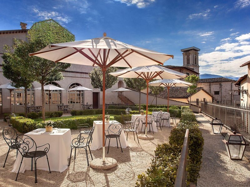 Palazzo Seneca in Norcia, Perugia Terrasse