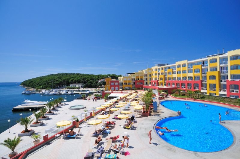 Del Mar Resort in Banjole, Rijeka (Kroatien) Pool