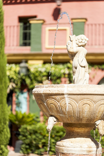 Hotel Hacienda La Herriza in Gaucín, Malaga Garten