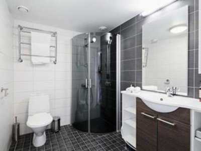 Hotel Rantapuisto in Helsinki, Helsinki (Finnland) Badezimmer