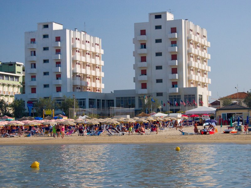 Universal in Senigallia, Ancona (Italien) Außenaufnahme
