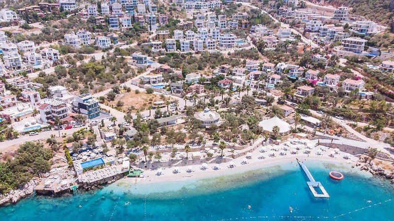 Kuluhana Aparthotel & Villas in Kalkan, Dalaman Außenaufnahme