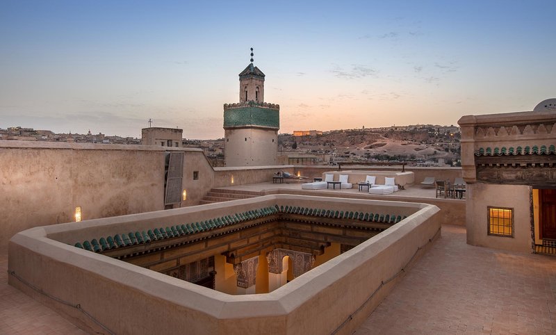 Dar Bensouda in Fes, Fes (Marokko) Landschaft