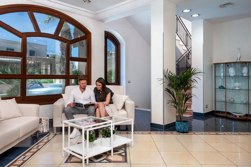 Helios Hotel in San Vito Lo Capo, Catania Lounge/Empfang