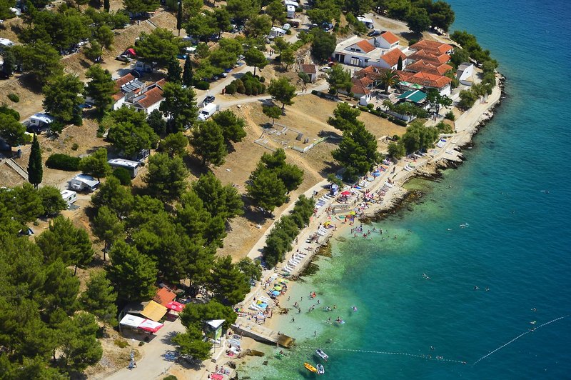 Amadria Park Camping Trogir Mobile homes in Seget Vranjica, Zadar (Kroatien) Landschaft