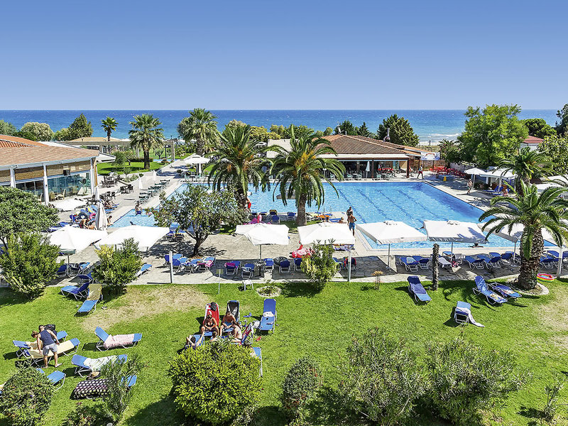 Olympic Beach in Neoi Poroi, Thessaloniki (Chalkidiki) Garten