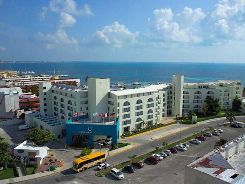 Aquamarina Beach Hotel Cancun in Cancún, Cancun Außenaufnahme