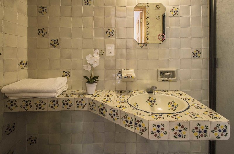 Hotel Templo Mayor in Mexiko-Stadt, Mexiko-Stadt (Mexico) Badezimmer
