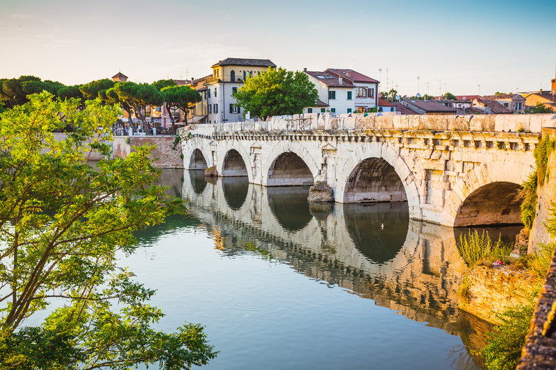 Sunset in Rimini, Rimini Landschaft