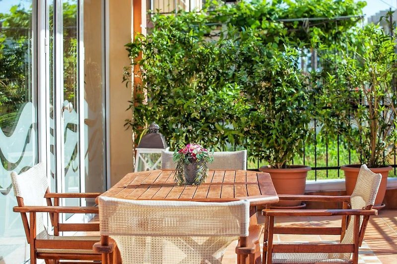 Casa Di Mare Poseidon in Katerini, Thessaloniki (Chalkidiki) Terrasse
