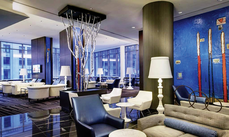 Residence Inn New York Manhattan/Central Park in New York City, New York (John F Kennedy) Lounge/Empfang
