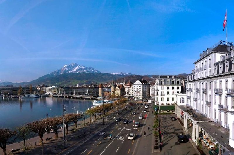Schweizerhof Luzern in Luzern, Z�rich (CH) Terrasse
