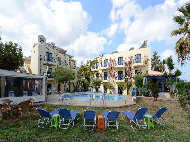 Milos Apartments in Malia, Heraklion (Kreta) Außenaufnahme